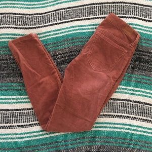 BDG Cigarette Mid-Rise Corduroy Pants